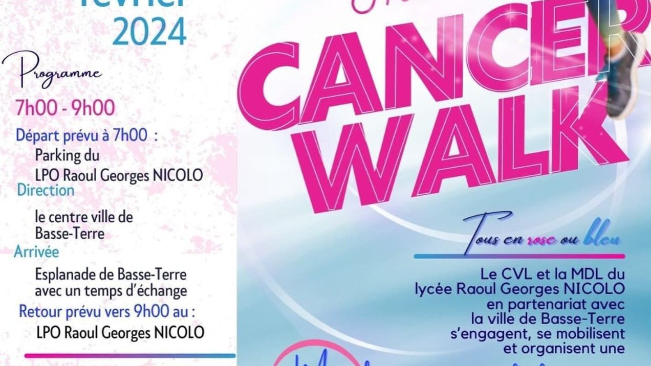 Marche sportive pour la lutte contre les cancers