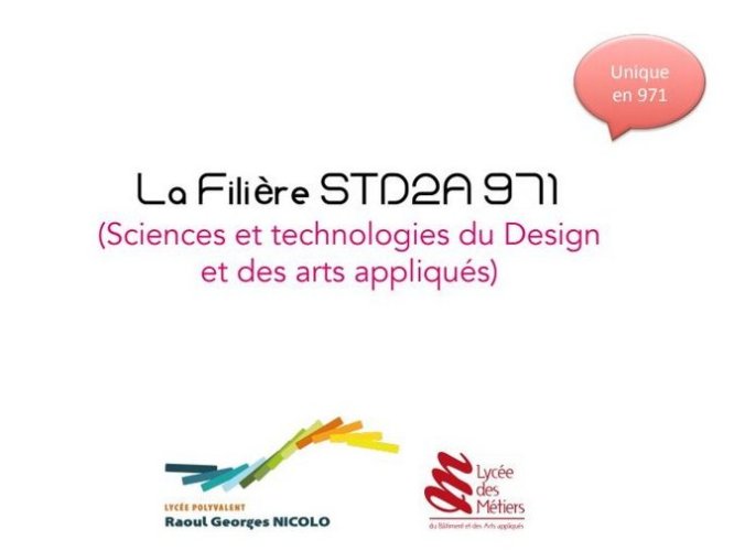 La Filière STD2A971