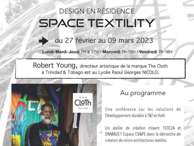 Robert Young est au Lycée Raoul Georges Nicolo