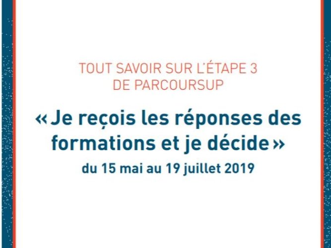 PARCOURSUP : Infos
