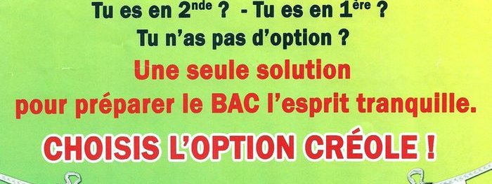 Le Créole au lycée RGN
